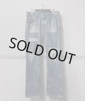 THEE HYSTERIC XXX - Studs & Patch Denim Pants (Indigo)