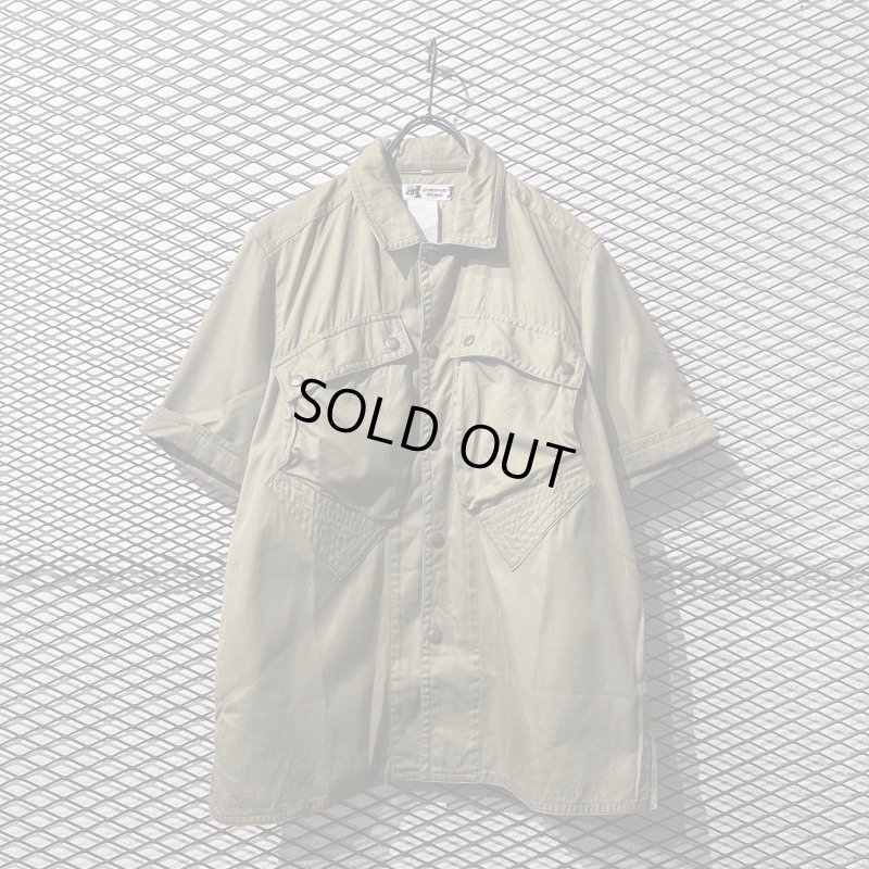 画像1: KANSAI YAMAMOTO - 90's Pocket Design Military Shirt