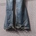 画像7: TRUE RELIGION - Damaged Repaired Flare Denim Pants