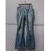 画像1: TRUE RELIGION - Damaged Repaired Flare Denim Pants (1)