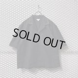 MASU - Stitchwork Open Collar Short Shirt