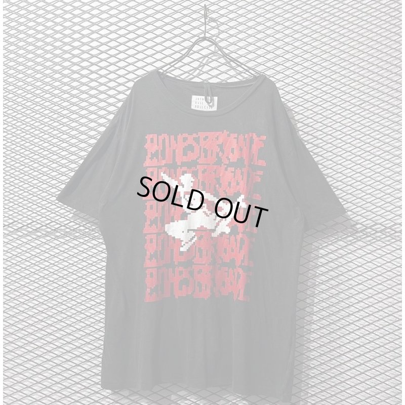 画像1: JUVENILE HALL ROLLCALL - Dot Graphic Skater Over Tee