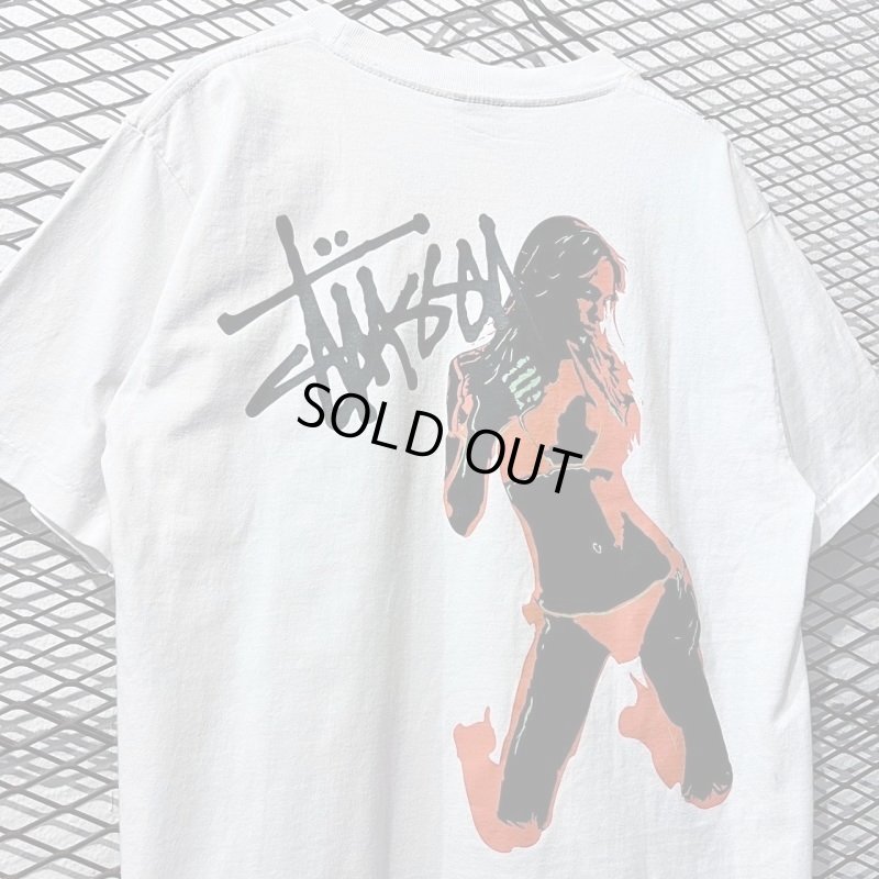 画像2: STUSSY × NEXUSVII - 00's "Girl" Tee