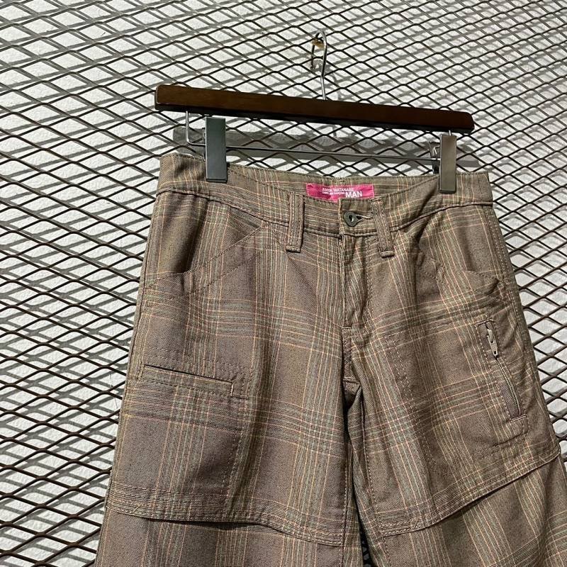 画像2: JUNYA WATANABE MAN PINK - Check Flare Pants