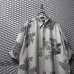 画像2: Claiborne - Art Flower Print Silk Shirt (2)