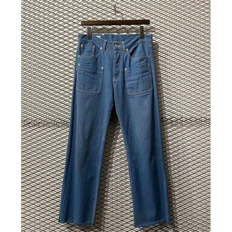 画像1: DRIES VAN NOTEN - Denim Bush Pants