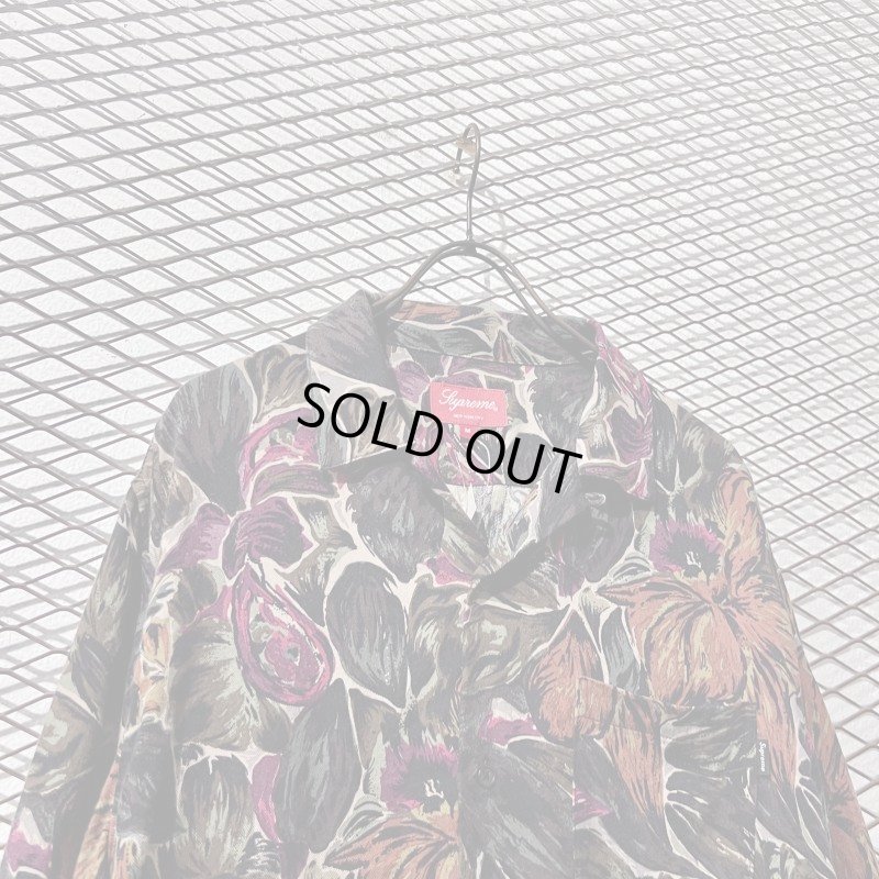 画像2: Supreme - Painted Floral Open Collar Rayon Shirt