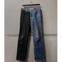 JOHN LAWRENCE SULLIVAN - Two-tone Switching Denim Pants