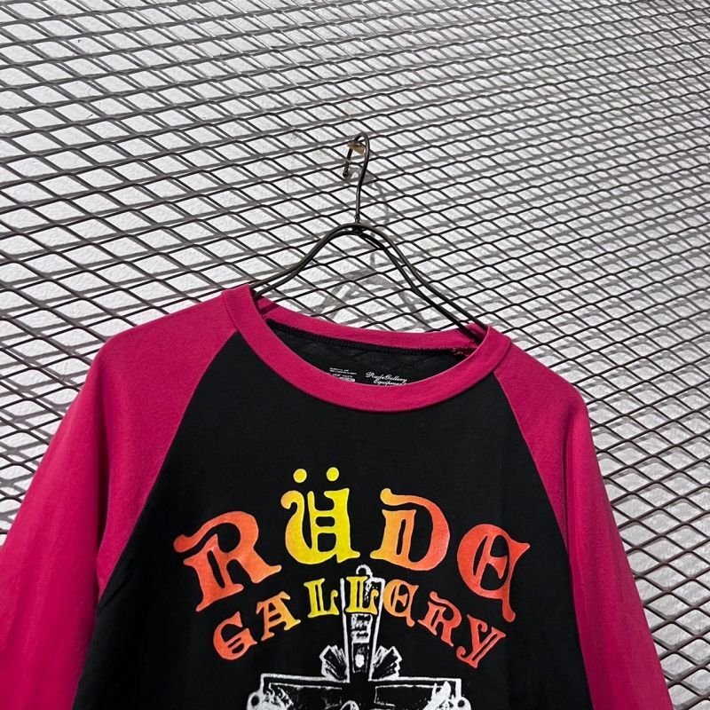 画像2: RUDE GALLERY - Cross Raglan Tee