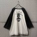 画像1: STUSSY - 00's Crown Raglan Tee (XL) (1)