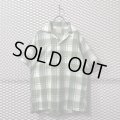 TOWNCRAFT - 70’s Ombre Check Open Collar Shirt