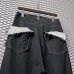 画像6: Sulvam - 1-Tuck Frayed Layered Slacks