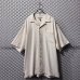 画像3: Used - Embroidered Open Collar Silk Shirt