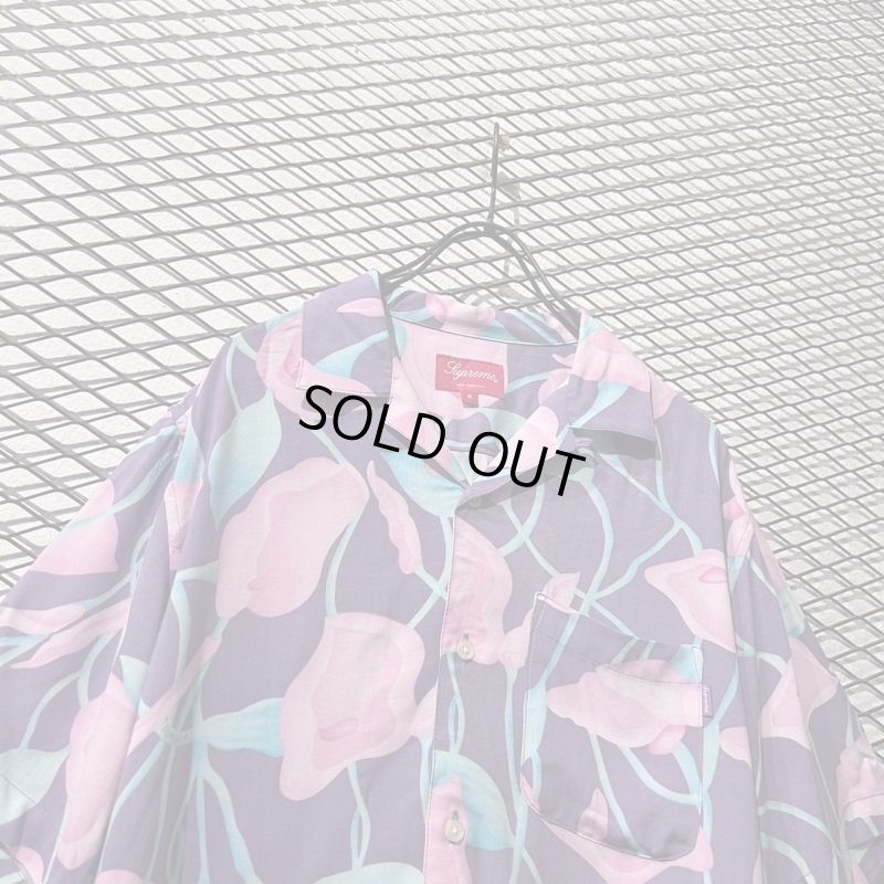 画像2: SUPREME - Lily Rayon Open Collar Shirt