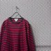 画像4: agnes b. - Border L/S Tee ( Black × Red )