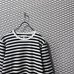 画像4: agnes b. - Border L/S Tee ( Black × White )