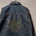 画像4: lucien pellat-finet - "Marijuana" Swarovski 2nd Denim Jacket