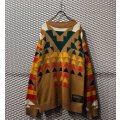 Sacai × PENDLETON - Native Zip Design Over Knit