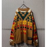 Sacai × PENDLETON - Native Zip Design Over Knit