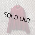 ISSEY MIYAKE - High Neck Striped Knit