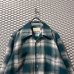 画像4: Sears - 70's Ombre Check Open Collar Shirt