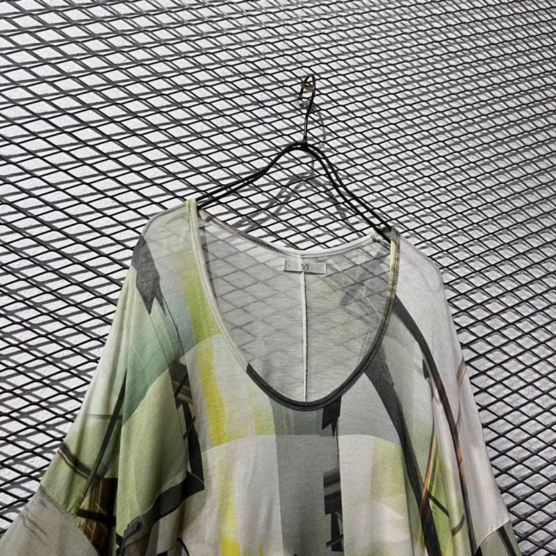 画像2: ohta - Geometric Print Over Tops