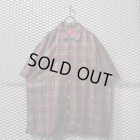 SUPREME - Glitter Check Over Shirt