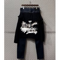 KIDILL × EDWIN - L/S Tee Docking Denim Pants