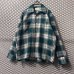 画像3: Sears - 70's Ombre Check Open Collar Shirt