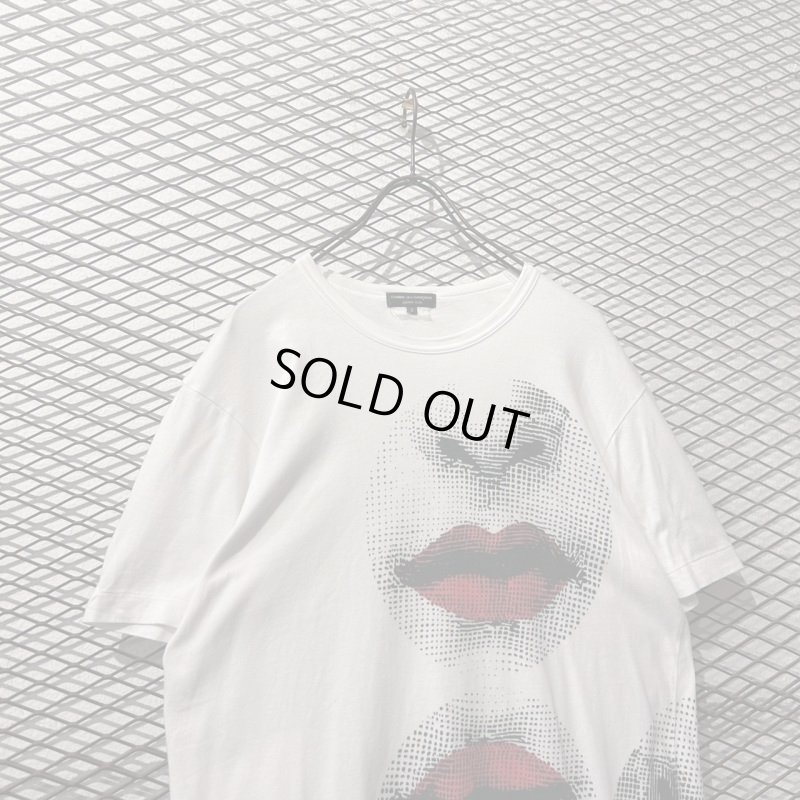 画像2: COMME des GRCONS HOMME PLUS - Lip Collage Tee