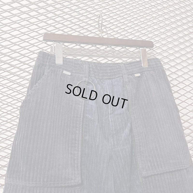 画像2: JUVENILE HALL ROLLCALL - Switching Wide Ribbed Corduroy Pants