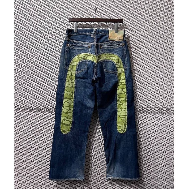 画像1: EVISU × 塩谷ブラザーズ - Big Kamome Denim Pants