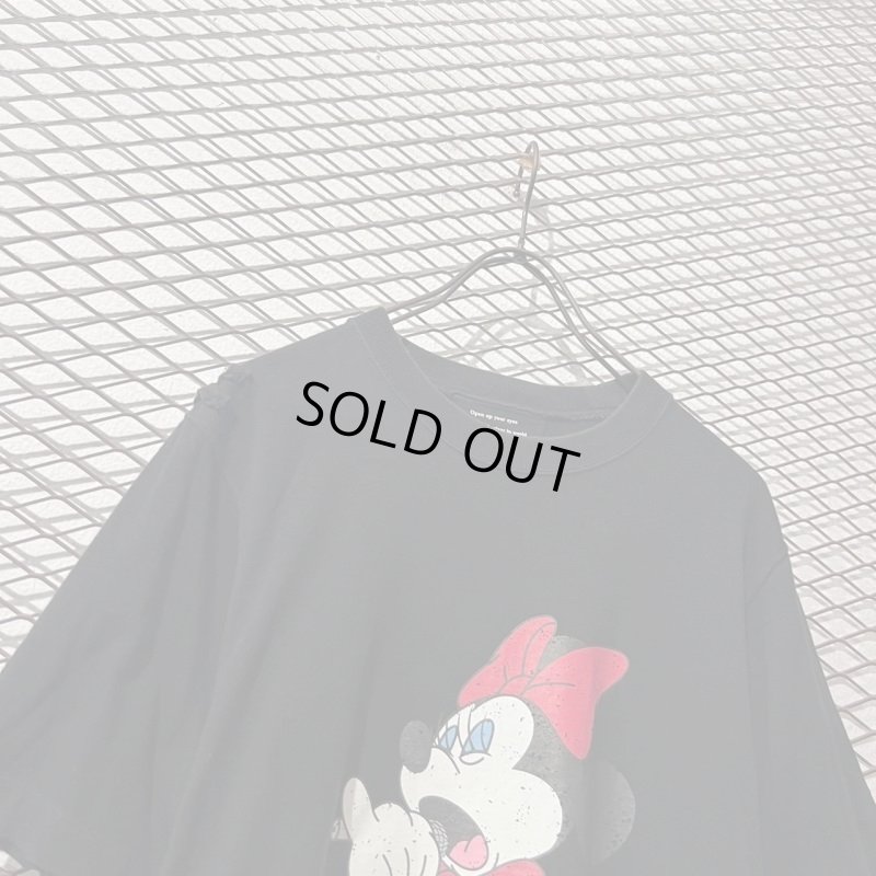 画像2: Roen - "Minnie Mouse" Destroyed Tee