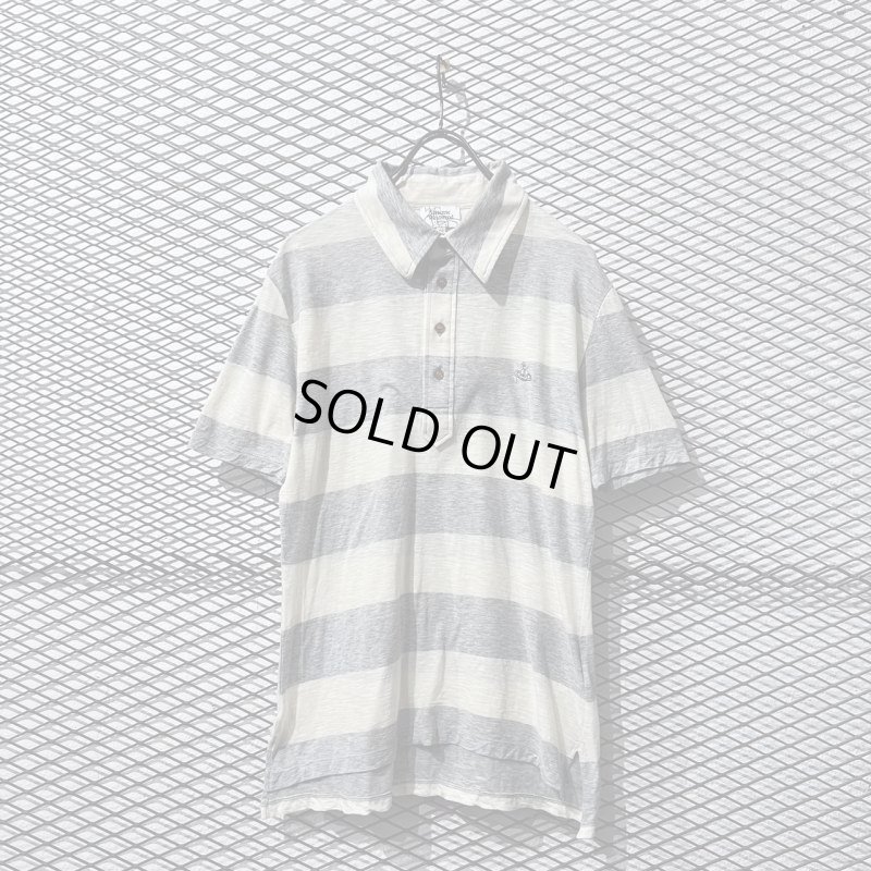 画像1: Vivienne Westwood - Border Orb Polo Shirt