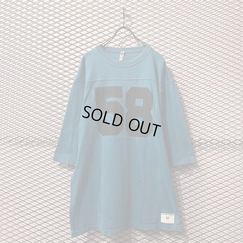 画像1: MORE ABOUT LESS - “58” Football Tee