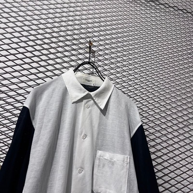 画像2: Yohji Yamamoto - Mesh Switching Shirt