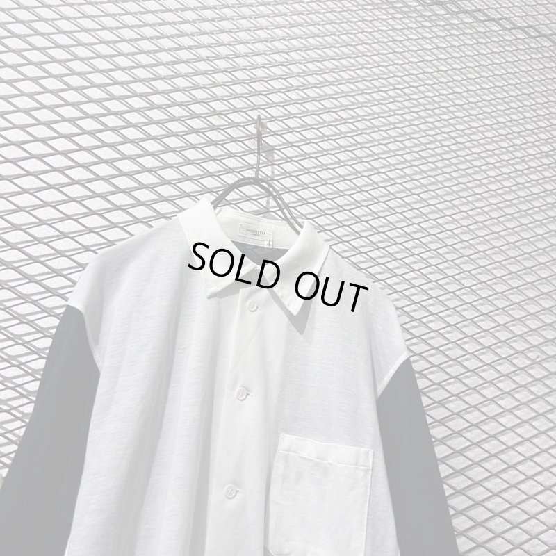 画像2: Yohji Yamamoto - Mesh Switching Shirt