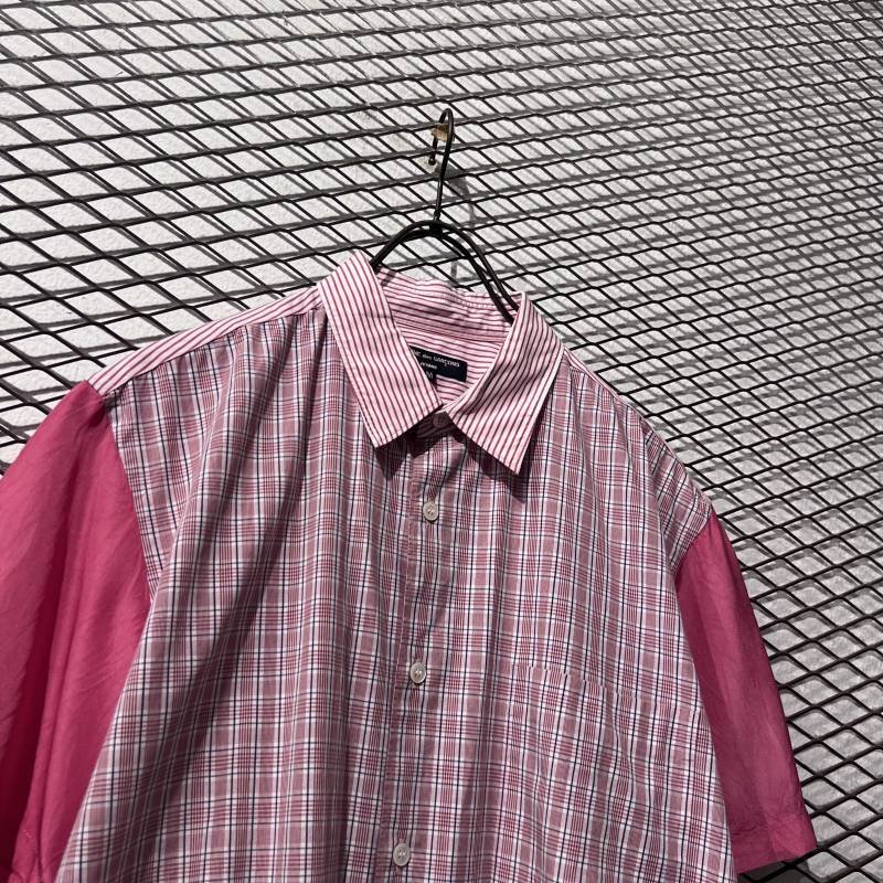 画像2: COMME des GARCONS HOMME - 00's Mixed Material Shirt