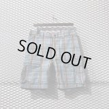 Supreme - Anarchy Check Cargo Shorts