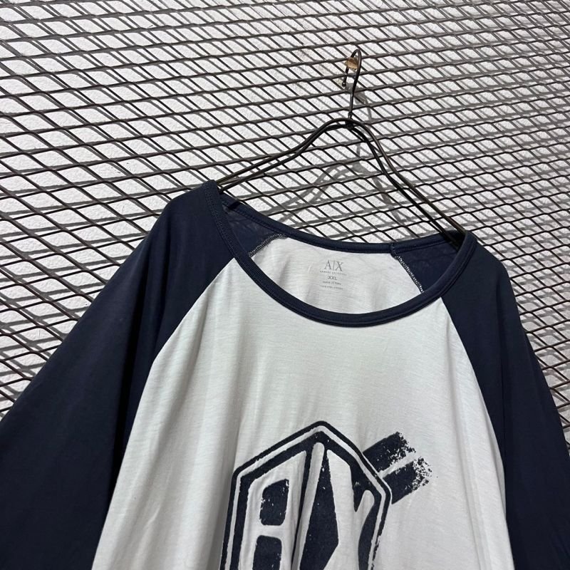 画像2: ARMANI EXCEHANGE - Raglan Over Tee (XXL)