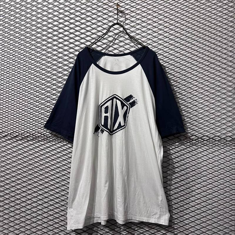 画像1: ARMANI EXCEHANGE - Raglan Over Tee (XXL)