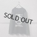 HYSTERIC GLAMOUR - "ANGEL" Switching Henley Neck L/S Tee