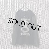 HYSTERIC GLAMOUR - "ANGEL" Switching Henley Neck L/S Tee