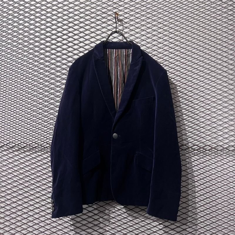 画像1: PPFM - 1B Velour Tailored Jacket