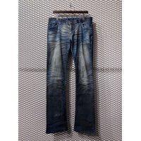 TORNADO MART - Flare Denim Pants (Mud Finish)