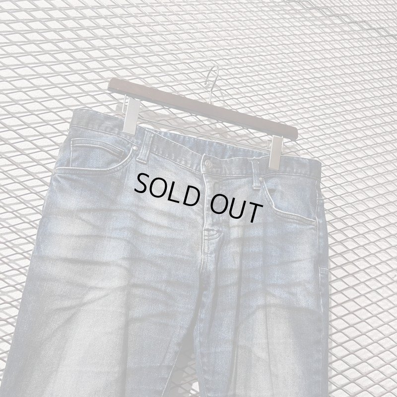 画像2: TORNADO MART - Flare Denim Pants (Mud Finish)