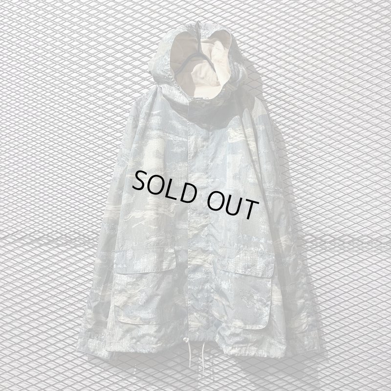 画像1: FACETASM - Denim Transfer Mountain Parka