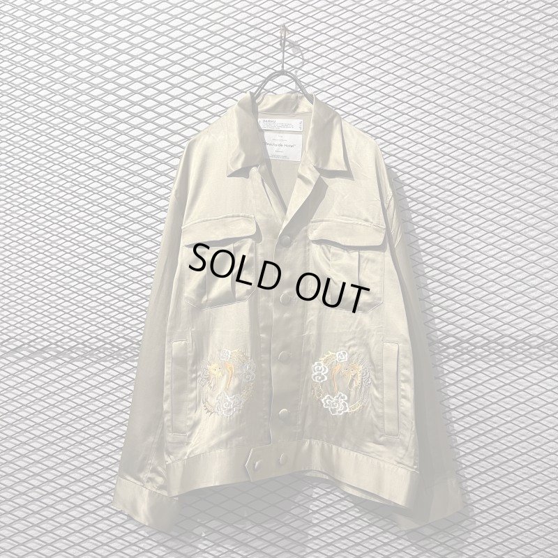 画像1: DAIRIKU - 20s/s Souvenir Open Collar Jacket