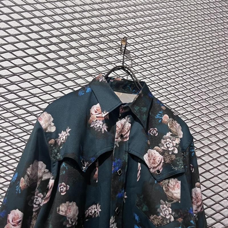 画像2: JOHN LAWRENCE SULLIVAN - Floral Western Shirt