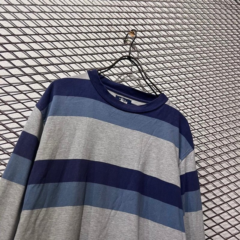 画像2: STUSSY - 90's Border L/S Tee